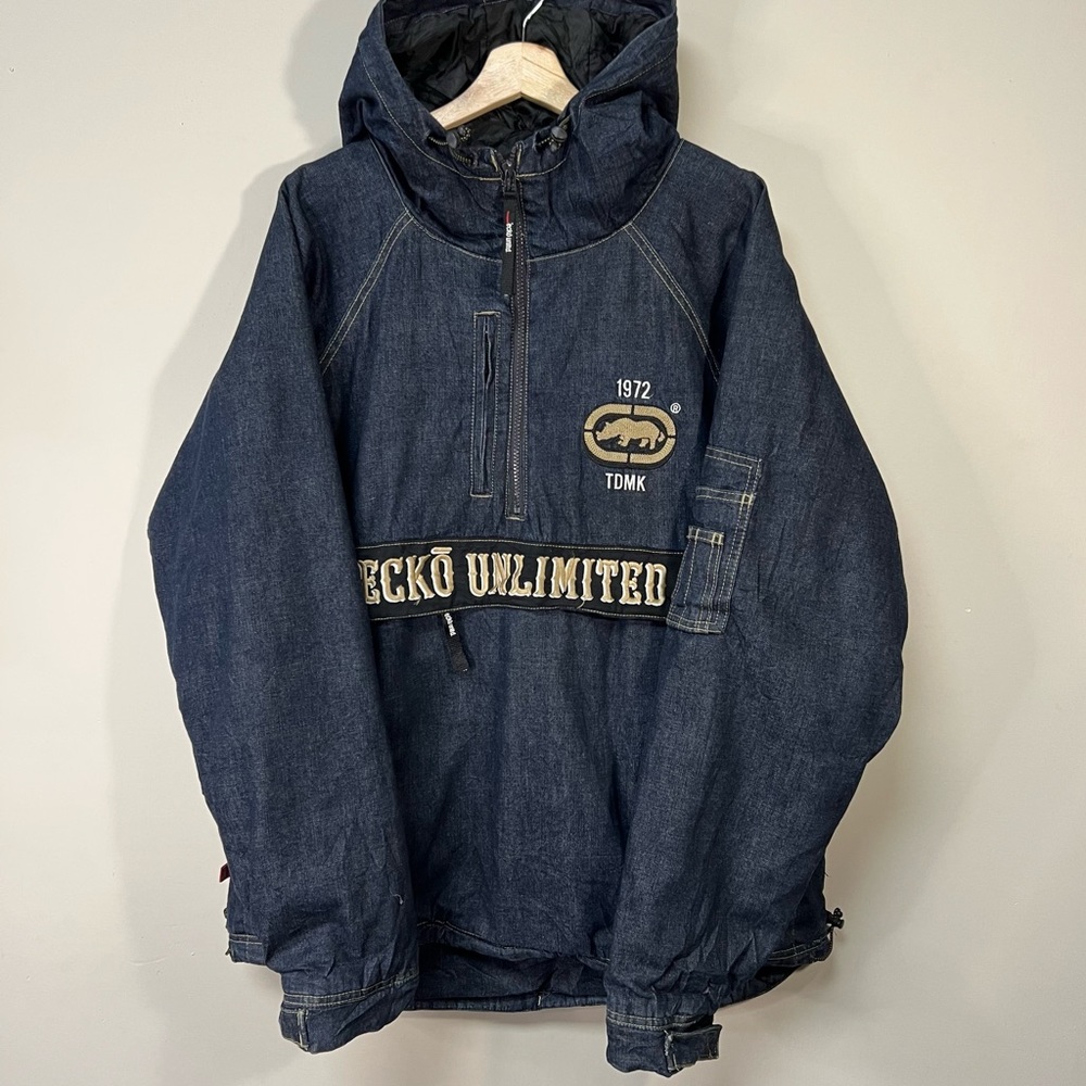 Vintage Ecko Denim Pullover Jacket